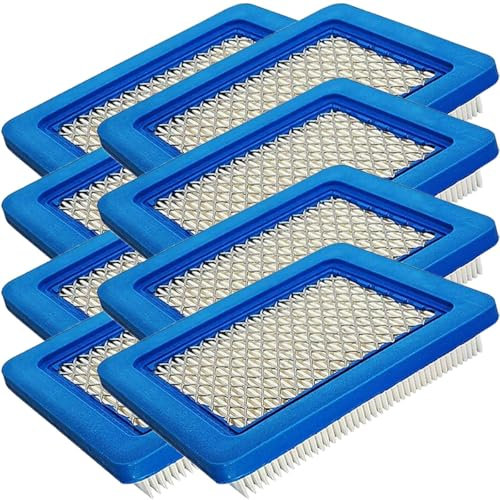 Qiuwanzia 491588S Cartuccia Filtro Aria Piatta per Briggs Stratton 491588 399959 4915885 per Craftsman 33644 per Toro 20332 per Honda GCV135 GCV160 GX100 GC135 GC160 GCV190A per Troy-Bilt Tosaerba
