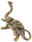 OSALADI Gold Dinosaur Dresser Knobs Brass Pull Handles for Wardrobe Nightstand Closet Easy to Install Furniture Hardware