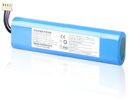 14,4 V 3400 mAh Li-Ion Akku Kompatibel mit Ecovacs Deebot N8, Deebot N8+ N8 Pro, Deebot Ozmo 900 901 905 920 930 937 Staubsauger, Deebot N5 Home Cleaner