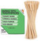 300 Palillos de Bambú, Pinchos de Madera Anchos y Planos - Palillos Teppo para Fiestas, Aperitivos, Malvaviscos, Frutas, Barbacoa (BBQ) - por Mobi Lock