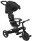 GLOBBER Explorer Trike 4in1 Pro in Schwarz – Dreirad, Laufrad und Kinderwagen in 10/8,5 Zoll – TPR-Sitz – höhenverstellbares Kinderfahrzeug