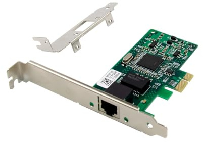 NONDK Gigabit-Netzwerkkarte 82573L PCIE-X1 Single-Port RJ45 High-Speed-Gigabit-Ethernet-Karte für Linux Win 7/8/10