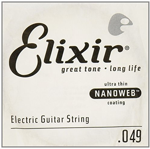 Cuerda individual para guitarra eléctrica Elixir® Strings con recubrimiento NANOWEB® (.049)