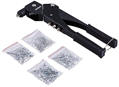 Amtech – Swivel Head Hand Riveter This Versatile Swivel Head Hand Riveter is, Versatile Use, Heavy-Duty Build, Practical Size Specification 2, Everyday DIY & Trade Applications
