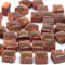 ALEA Mosaic Mini Mosaiksteine 5x5mm, 1000 Stück, Kupferbraun, RC02