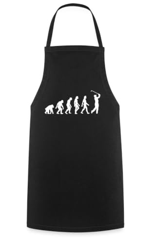 Spreadshirt Golfer Evolution Golfen Golfspieler Kochschürze