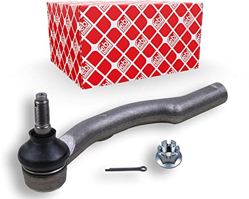 febi bilstein 42483 Spurstangenendstück mit Kronenmutter und Splint, 1 Stück