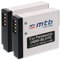 2X Batterie Compatible avec Panasonic DMW-BLH7, Compatible avec Lumix DMC-GF7 / DMC-GM1, GM5
