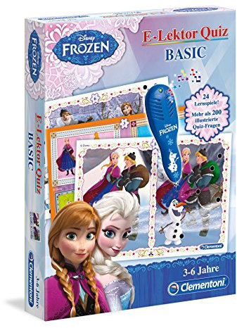 Clementoni 69369.6 - E-Lektor Quiz Basic Frozen - Die Eiskönigin