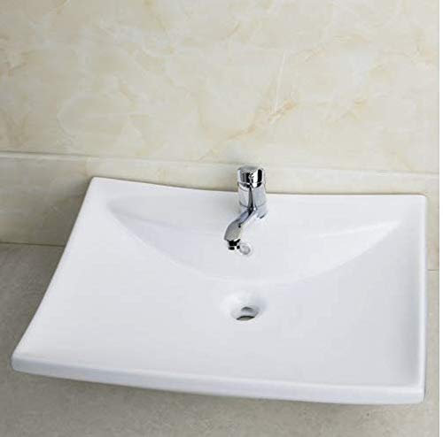 Gowe Long Bec pivotant 360 de cuisine Chrome Robinet de salle de bain + Lavabo Torneira Cozinha en céramique Lavabo évier robinet mitigeur