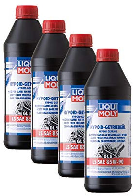 Liqui Moly 4X 1410 Hypoid-Getriebeöl (GL5) LS SAE 85W-90 1L