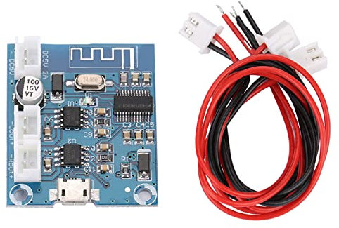 FTVOGUE Mini Blue-tooth Amplifier Module, 4.2 Circuit Stereo Speaker Digital Module 5W + 5W