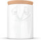 FIFTYEIGHT PRODUCTS / Tassen / Vorratsdose „Charmant (Porzellan, 1700 ml, weiß, Made in Germany)