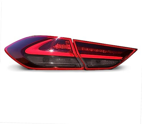 Rückleuchten Folie Set Aufkleber Tönungsfolie Heckleuchten passgenau zugeschnitten Auto Rücklichter (Dark Grey, (C045) Fastback)