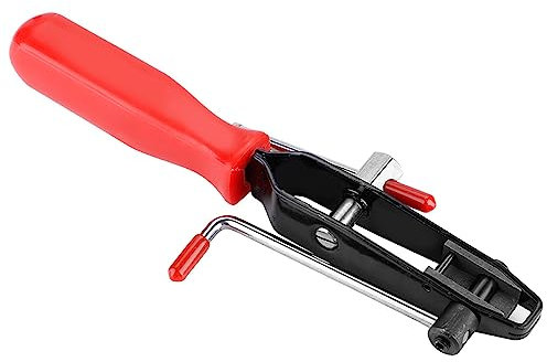 Ever Kardan-Halsbandzange, Werkzeug zum Starten von Gleichlaufgelenken, Ohrklemme für Gleichlaufgelenke, Ohrklemme für Seilzugstarter (Cut-off Bieger), Rot