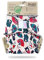 Petit Lulu One Size Höschenwindel (5-16 kg) Klett | Fluffy Organic | Bambus natürliche wiederverwendbare Stoffwindeln | Ohne Polyester (Japanische Puppen)