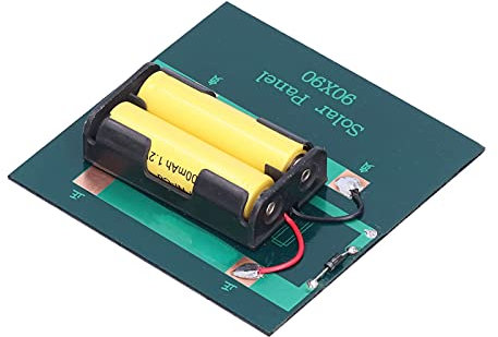 Chargeur de panneau solaire, panneau de charge solaire Panneau de charge solaire pour 2 piles AA 1.2V Alimentation