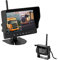 CARMATRIX AHD Funk Rückfahrsystem Digital für Auto Wohnmobil Wohnwagen LKW mit 7' Monitor 10V - 32V mit 1 x Rückfahrkamera Videoaufzeichnung DVR, Mikrofon Aufnahmefunktion, Kameras:1 Kamera