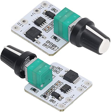 Dimmschalter-Taste, Breite Anwendung DC6–24 V Eingang 2 Stück LED Dimmschalter 120 W Maximale Leistung für Licht