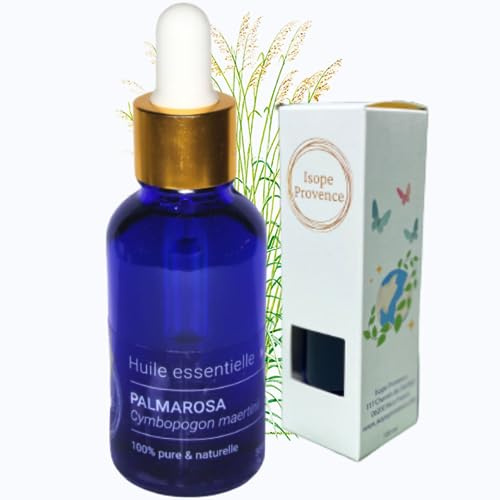 Ätherisches Öl Palmarosa 30 ml (Cymbopogon maertinii), 100 % rein und natürlich