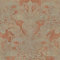 BRICOFLOR Orientalische Tapete mit Paisley Muster orange gold Terracotta Vliestapete mit Ornamenten für Esszimmer und Schlafzimmer
