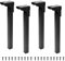 WMYYLX Tischbeine Klappbar, 90 ° Eisen-Klapptischbeine, 30CM Klappbare Möbelbeine, Klappbare Sofafüß für Tisch, Bett, Sofa, Laptop-Tischbeine, Schrank (4 Stück)