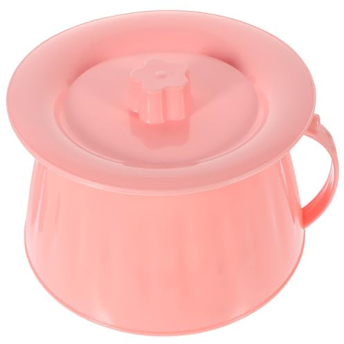 COLLBATH Couvercle Durinoir Portable en Matériau PP Épais Antidérapant Robuste pour Seau À Urine pour Garçons Et Filles Âgés