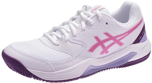 Asics Gel-Dedicate 8 Padel, Sneaker Donna, Frutto del Drago Bianco, 38 EU