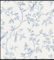 Yomshi Selbstklebende Tapete Blau 41×300cm Möbelfolie Blume und Vogel Wandtapete Abnehmbar Vinyl Klebefolie Wasserdicht Dekorfolie für Wohnzimmer Schlafzimmer
