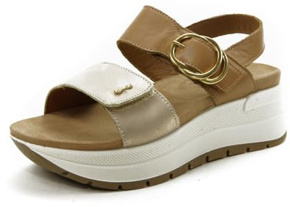 IGI&Co Damen D.Sirena Keilsandale, Platin Keks, 37 EU