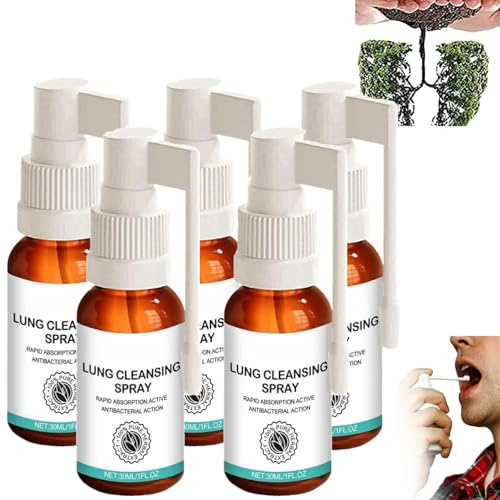 Qartel Lungenreinigungsspray, Lungenreinigungsspray Qartel, Qartel Spray, Qartel Lung Cleansing Spray, Quartel Lungenspray, Lungenreinigung Spray Qartel (5PCS)