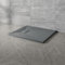 NRG 1000x700mm SMC Rectangle Shower Tray Anthracite with Fast Flow Waste for Bathroom Enclosures