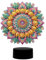 Diamond Painting Nachtlicht Tischdeko Tiere, Diamant Malerei Nachttischlampe Tischlampe LED Deko Set, DIY 5D Diamant Painting Lampe für Kinder Geburtstag Geschenke (M)