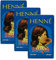 Hennedrog - Henna Souad Hellrot 90g - Haarfärbemittel auf pflanzlicher Basis in hellrot (hellrot, 3 x 90g)