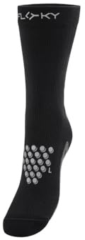 FLOKY S-Mash 2.0 Biomechanische Padelsocken für Tennis und Padel, rutschfeste Einsätze, stabilisierter Knöchel, Achillessehnenschutz, maximaler Grip, Fußgewölbeunterstützung für Komfort und Erholung