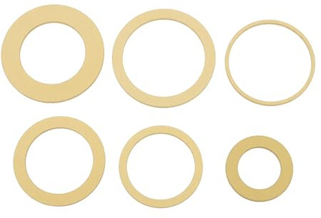 LT Easiyl 6 Stücke Sägeblatt Buchse Messing Adapter Ring 25,4 X20mm 25,4 X16mm 22x20mm 22x16mm 20x16mm 16x10mm Sägeblätter Messing Buchse Washer