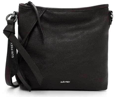 SURI FREY Umhängetasche SFY Macy Crossover Bag Brown dunkelbraun