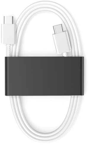 AIAUXAI 1M 3A 25W Câble USB C pour Samsung pour iPhone pour Google Blanc | Charge Rapide pour Samsung Galaxy S26 S25 Edge S24 FE S23 S22 A26 A16 A35 A25 Tab, Pour iPhone 17 16 15, pour Google Pixel 9a