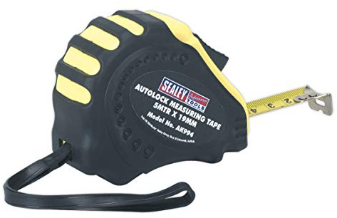 SEALEY ak994 Autolock Maßband 5 m (4,9 m) X 19 mm Metrisch/Imperial