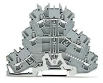 Wago 2002-3227 Grey Terminal Block - Electrical Terminal Block