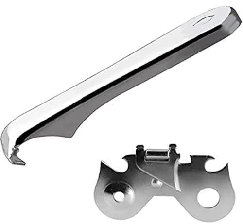 Ibili Dosenöffner und Flaschenöffner Butterfly aus Nickel, Silber, 10 x 5 x 2 cm, 2-Einheiten