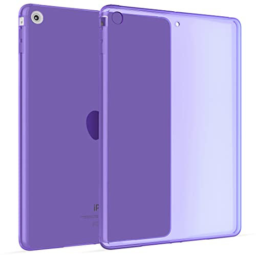 Okuli Transparent Étui Silicone Coque Housse Case Cover pour Apple iPad Mini 1, 2 & 3 en Violet