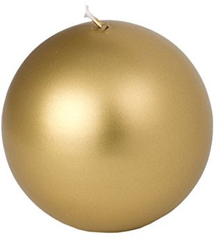 Diametro Sfera 100 mm Oro Lucido Candela