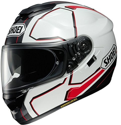 Shoei Unisex-Erwachsene Integralhelm-Stil Gt-Air Pendulum Tc-6 Helm (Weiß/Schwarz, Größe XL), 1 Pack