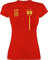 Shirt Damen - Fußball EM - 12. Mann Spanien Fan-Shirt WM - S - Rot - 2024 Tshirt spanisch fußballtrikot Europameisterschaft Spain Funshirts für Frauen 24 wm-Shirts Fussball Espana Frau t-Shirt