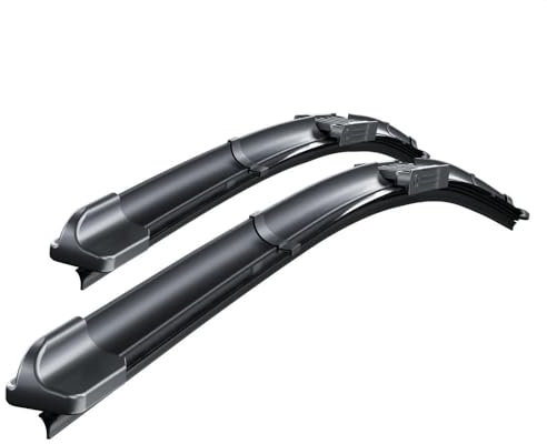 Mossa Vordere Scheibenwischer kompatibel mit BMW 1er F20, F21 (09.2011-05.2019) - flache Premium Wischerblätter