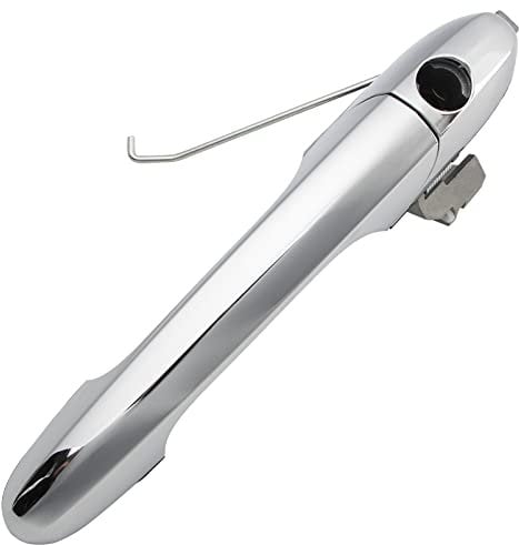 KASturbo Right Handle Fits for Fiat 500, Driver Side Outer Chrome Exterior Door Handle 735592012