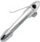 KASturbo Right Handle Fits for Fiat 500, Driver Side Outer Chrome Exterior Door Handle 735592012