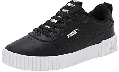 PUMA Carina 2.0 Tape Damen-Sneaker, Schwarz, 39 EU