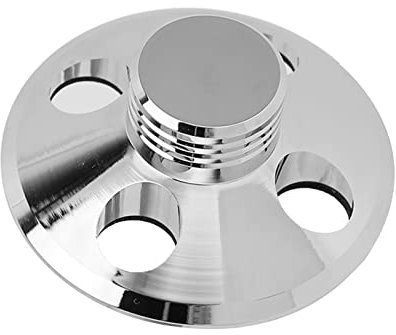Bewinner LP‑107S Schallplattengewicht Phono LP Disc Stabilizer, LP Turntables Metallplattenstabilisator Plattengewichtsklemme für -Plattenspieler